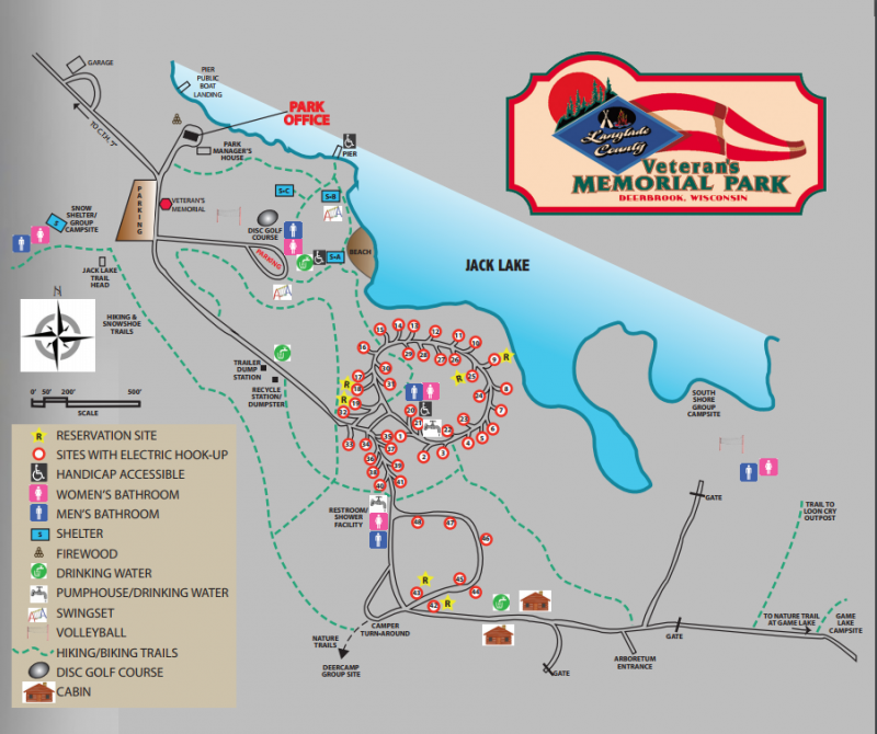 Jack Lake Campground Deerbrook, WI County / City Parks