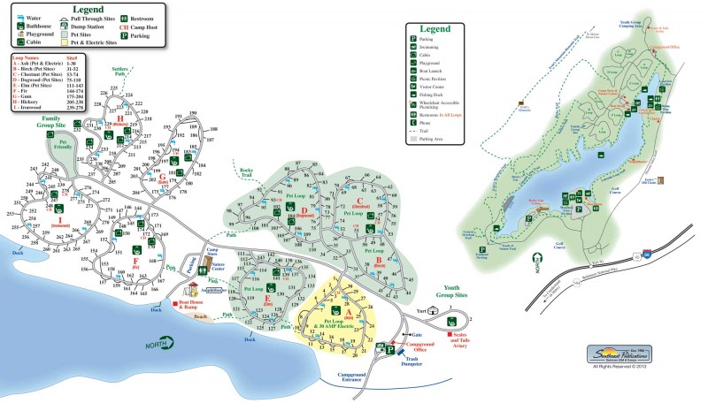 Rocky Gap State Park Trail Map Rocky Gap State Park - Flintstone, Md - Maryland State Parks - Rvpoints.com