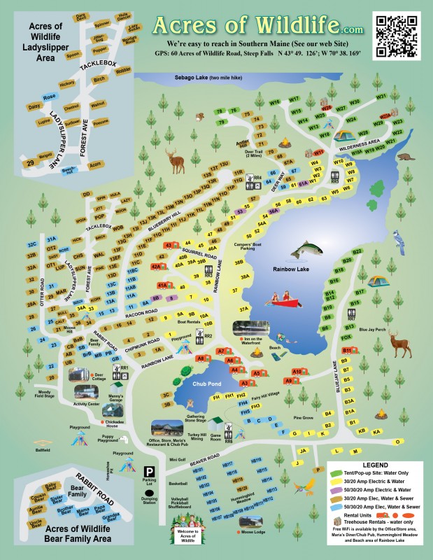 Acres of Wildlife Campground - Steep Falls, ME - RV Parks - RVPoints.com