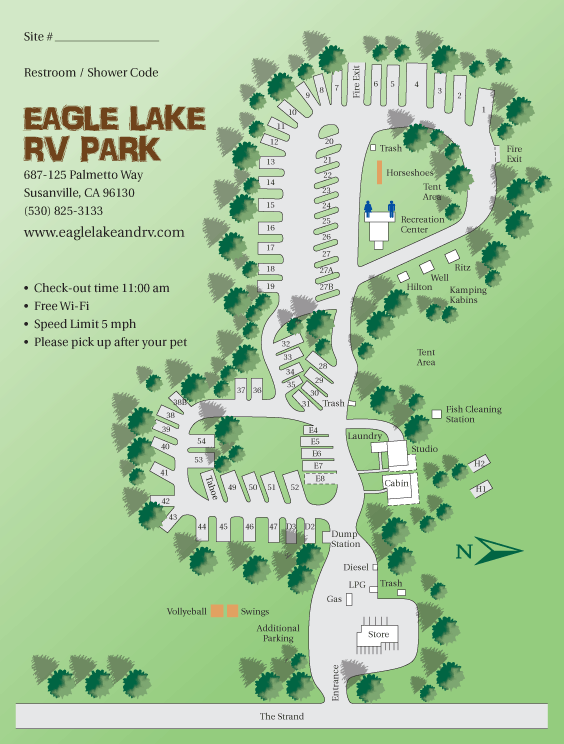 Eagle Lake Rv Park - Susanville, CA - RV Parks