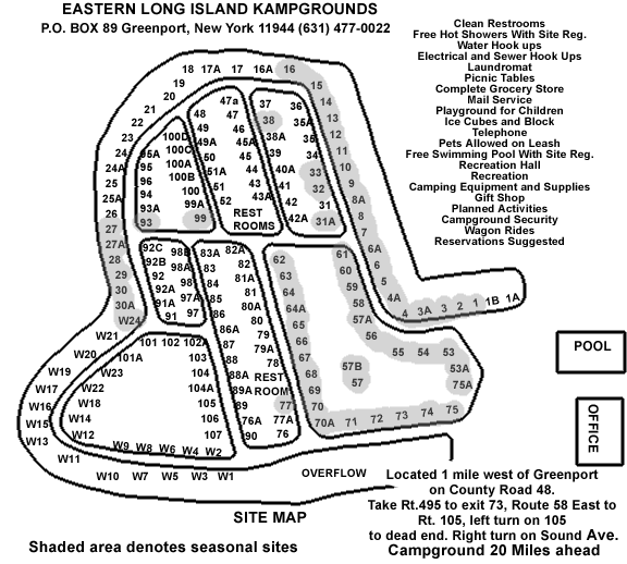 Eastern Long Island Kampgrounds - Greenport, NY - RV Parks - RVPoints.com