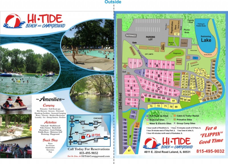 Hi Tide Beach and Campground Leland, IL RV Parks