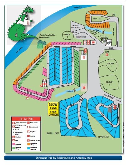 Dinosaur Trail RV Resort - Drumheller, Ab - RV Parks - RVPoints.com