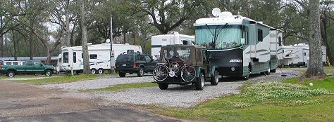 Shady Acres Campground - Mobile, AL - RV Parks