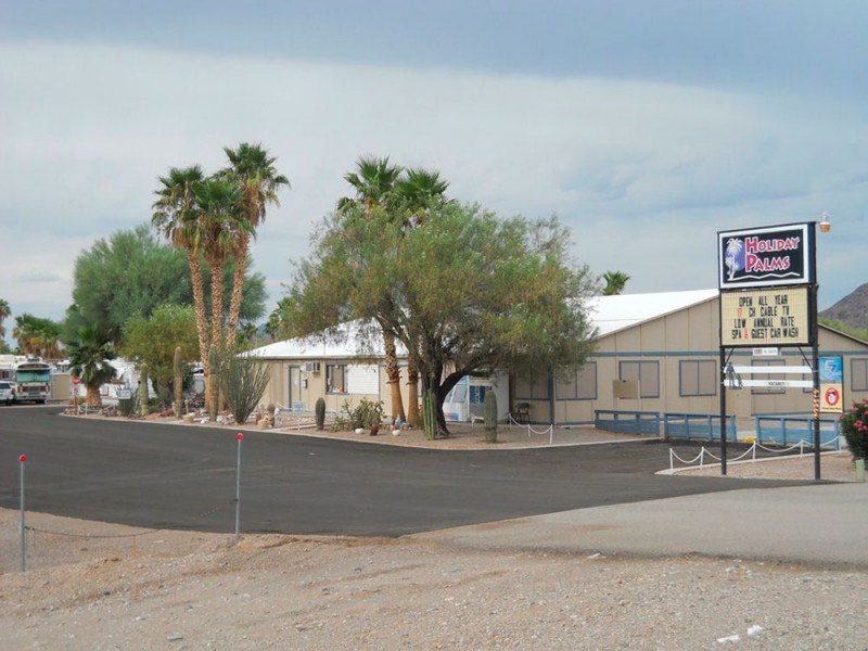 Holiday Palms RV Resort Quartzsite, AZ RV Parks