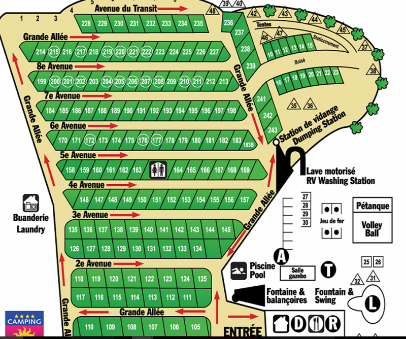 Camping Transit - Levis, QC - RV Parks - RVPoints.com