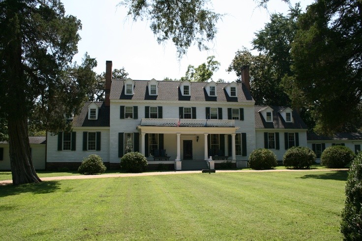 John Tyler Home Sherwood Forest - Charles City,, VA - Historic and ...