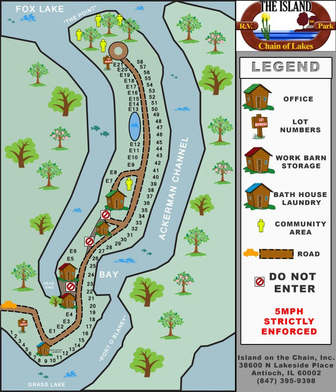 Island On The Chain RV Park Antioch, IL RV Parks