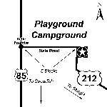 Playground Campground - Belle Fourche, SD - County / City Parks