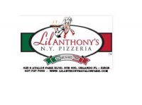 LIL ANTHONY&#039;&#039;s - N.Y. PIZZERIA Established 1999 - Orlando, FL - Restaurants