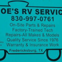 JOE'S RV SERVICE - FREDERICKSBURG - Fredericksburg, TX - Services