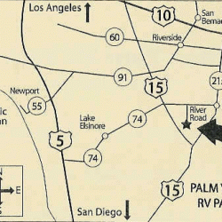 Palm View RV Park  - Perris, CA - RV Parks