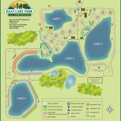 Haas Lake Park Campground - New Hudson, MI - RV Parks