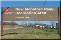 New Mannford Ramp Recreation Area - Mannford, OK - County / City Parks