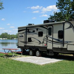 Haas Lake Park Campground - New Hudson, MI - RV Parks
