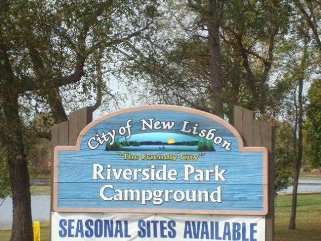 Riverside Park Campground - New Lisbon, WI - RV Parks