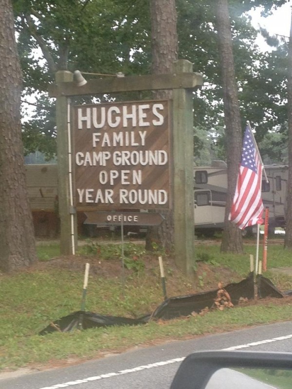 Hughes Family Campground  - Calabash, NC - RV Parks
