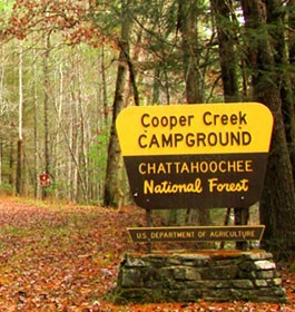 Cooper Creek Campground - Suches, GA - RV Parks
