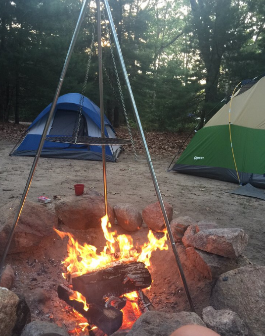 Burlingame State Park Campground - Charlestown, RI - Rhode Island State Parks
