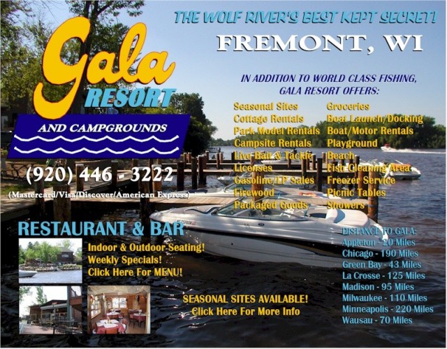 Gala Resort &amp; Campground - Fremont, WI - RV Parks